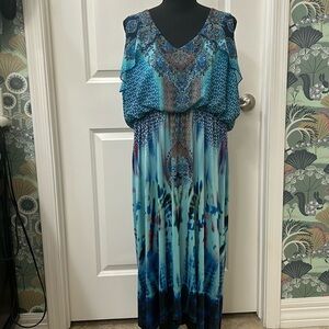 One World tie dye dress 1X